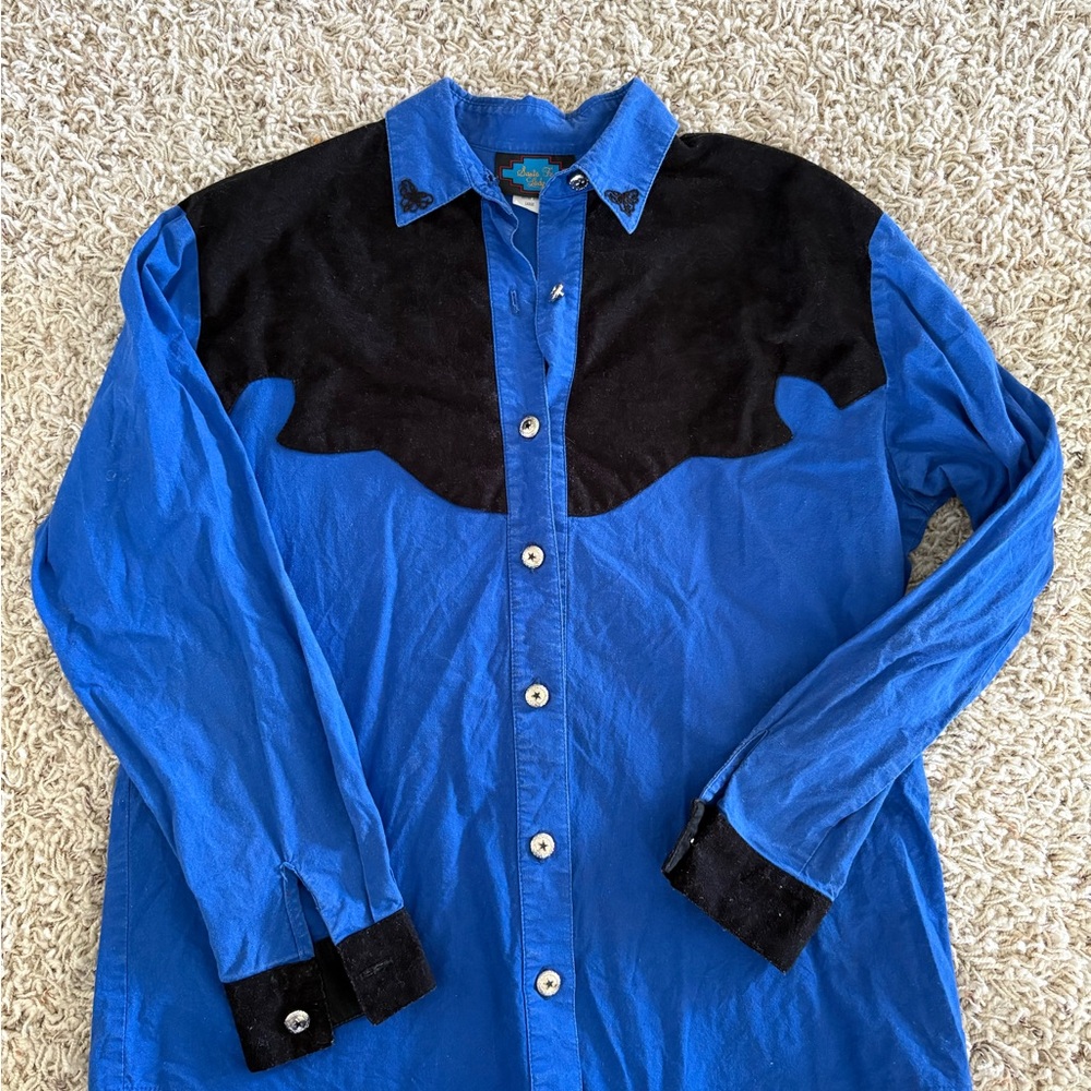 Vintage Women's Western Button-Up, Made in USA